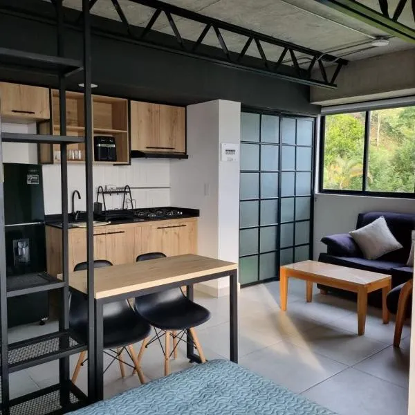 Acogedor apartamento en Santa Rosa de Cabal, hotel v destinaci Santa Rosa de Cabal