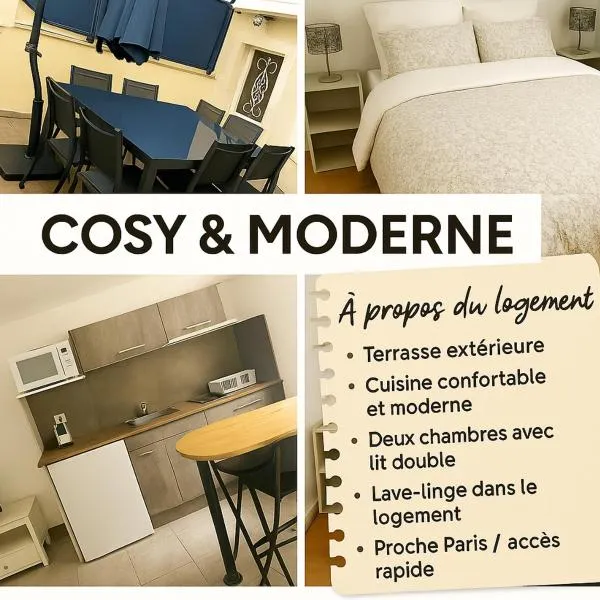Cozy duplex 10 minutes from Paris, hotel v destinácii Vitry-sur-Seine