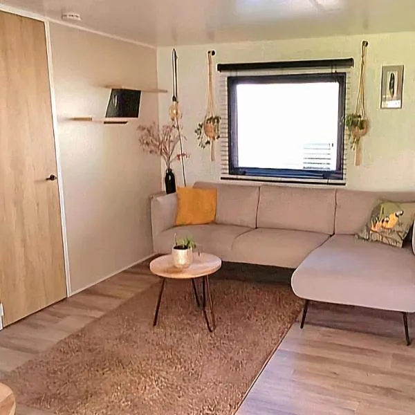 Chalet Cozy Cove te Lauwersoog,1-6 Pers, 3 Schlafzimmer, 2 Badezimmer, 55m2!, hotel v destinaci Lauwersoog