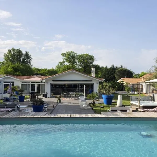 La Parenthèse du Las, Maison d'hôtes, Piscine et Spa, entre Bordeaux et Cap Ferret, hotel en Saint-Jean-dʼIllac