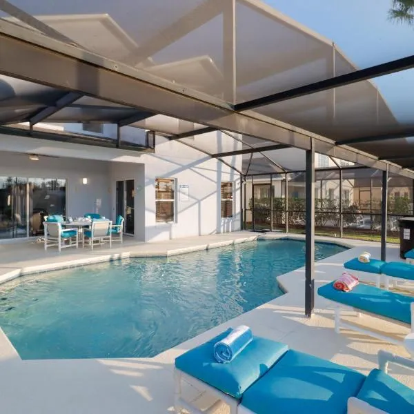 South Facing Pool with Lake View - Hot Tub - Lake Berkley Gated Resort - Nr Disney, ξενοδοχείο σε Kissimmee