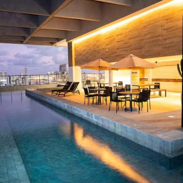 Flat no Coração do Recife Próximo ao Consulado Americano