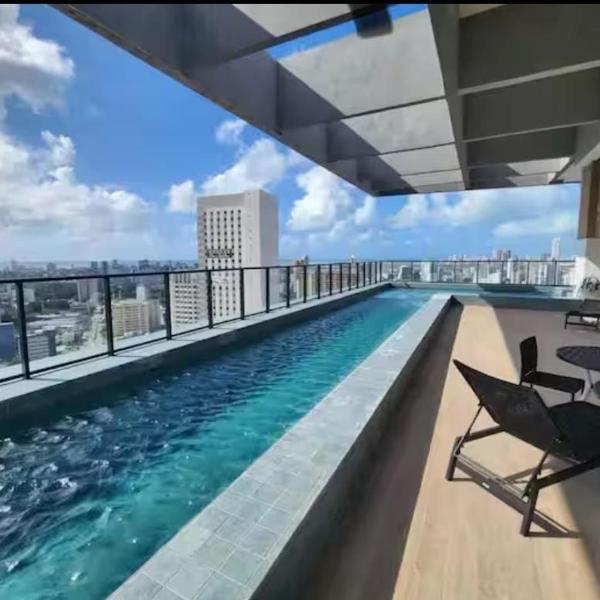 Flat no Coração do Recife Próximo ao Consulado Americano - Foto 4