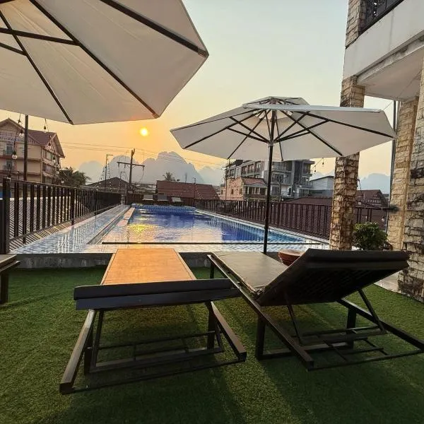 A P S Hotel, hotel in Vang Vieng