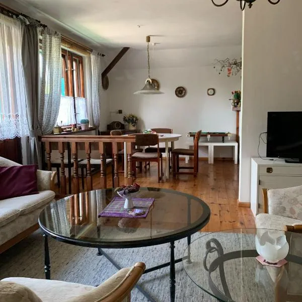 Residence in Masuria with the charm of an old-fashioned house and sophisticated silk paintings gallery, hotel in Szczytno