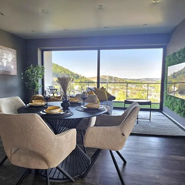 Traumwohnung mit Sauna Balkon – hotel w mieście Bad Berleburg