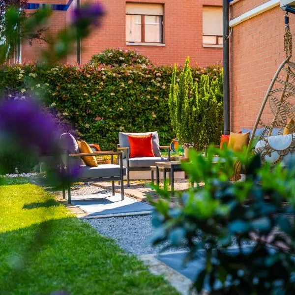 Modena Garden Retreat, 5 min dal centro con Garage, hotel in Modena