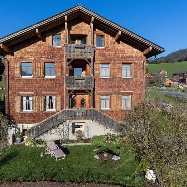 Ferienwohnung Ritter, hotel Schwarzenberg im Bregenzerwaldban