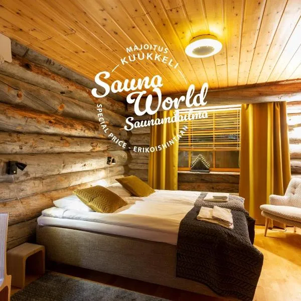 Kuukkeli Log Houses Teerenpesä, отель в Саариселькя