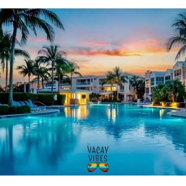 Vacay Vibes-2 Pools, Pickleball, Coffee Bar, 2 Jacuzzis, Food Truck, hotel v destinaci Key Largo