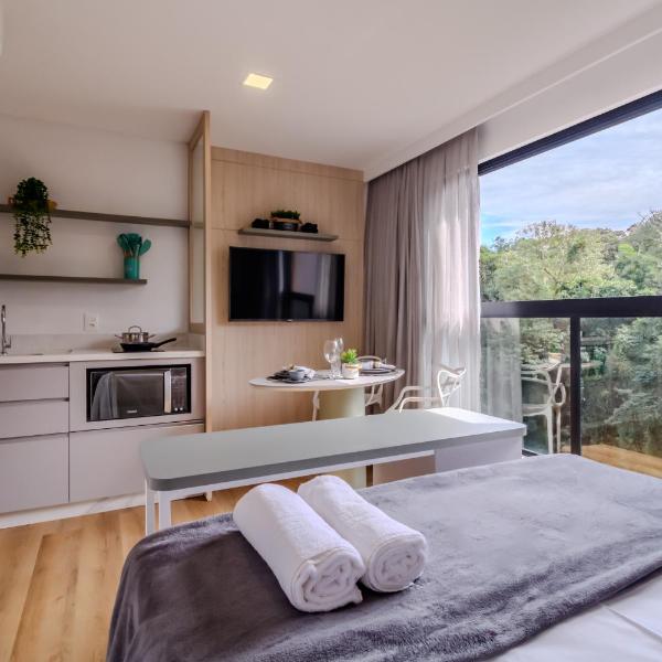 Loft Novo todo Mobiliado com WIFI Piscina e próximo a Oktober - Foto 5