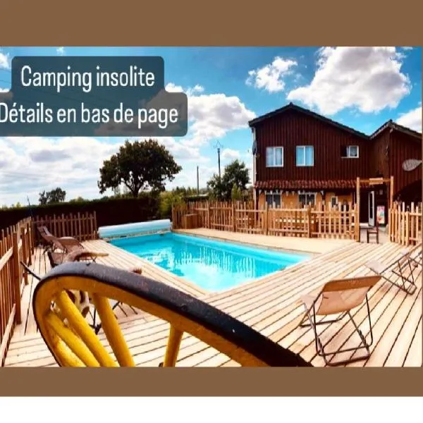 Camping Syl-Vallée Western Village, hotel v destinácii Bouglon