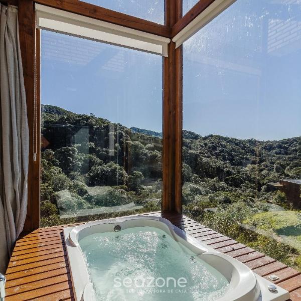 Cabana aconchegante c/ jacuzzi e lareira – VST019
