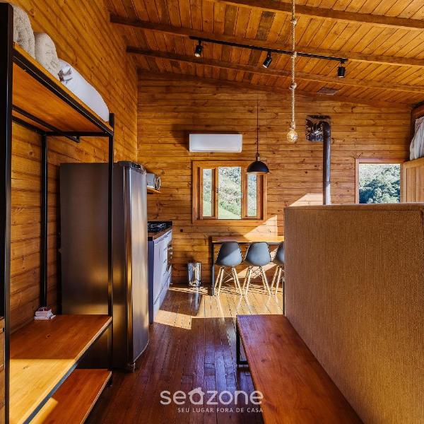 Cabana aconchegante c/ jacuzzi e lareira – VST019 - Foto 4