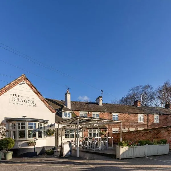 The Cottage at The Dragon, hotel v destinaci Willington