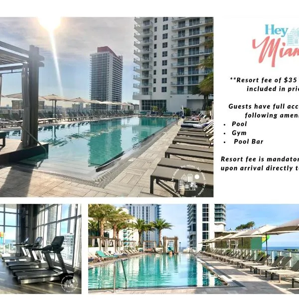 3 BDR Beach Bliss – hotel w mieście Hollywood