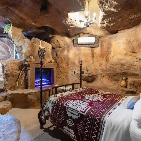 Cave Dwellers- Zions' Only Hand-Sculpted Cave, hotel in Cane Beds