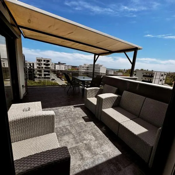 RoApart B2 Home Apartamente 2 și 3 camere terase spațioase vedere si parcare, hotel em Năvodari