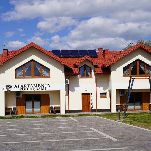 Apartamenty pod Dębami - noclegi Beskid Niski, hotel din Odrzechowa
