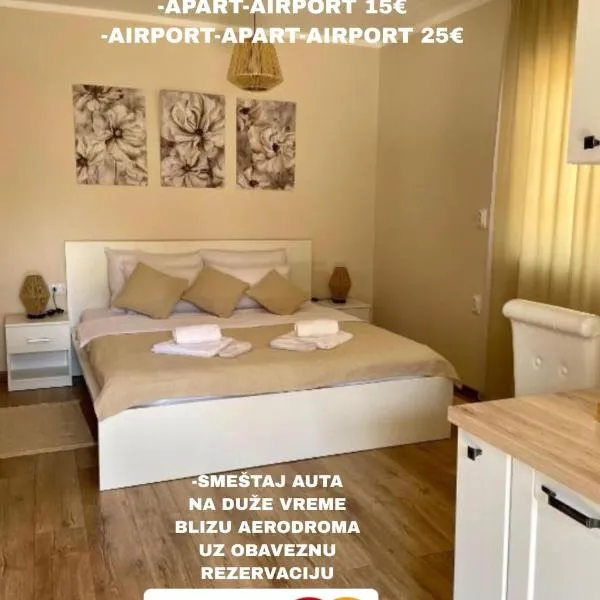 Airport Apartments Alexandra, Hotel in Surčin