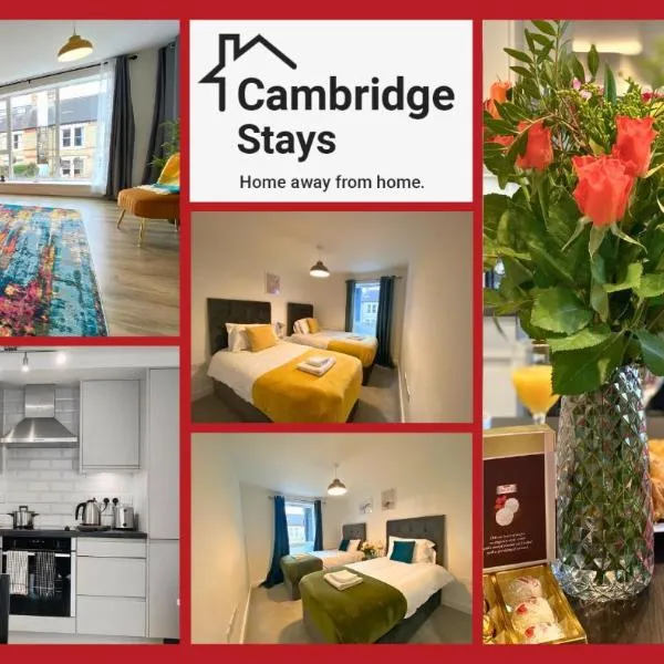 Cambridge Stays Riverside - 2BR & 1BR - Flat Walk to Centre with open Parking, hotel in Cambridge