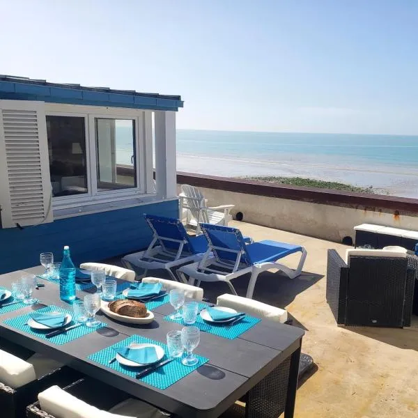 ARCADAMOUSSE Maison en bord de mer Granville baie du Mont Saint Michel, hotel sa Granville