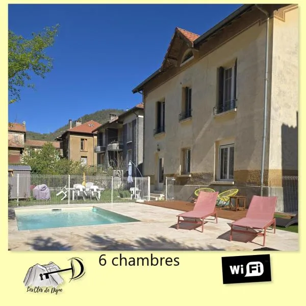 Très bel appartement avec piscine, hotel in Digne-les-Bains