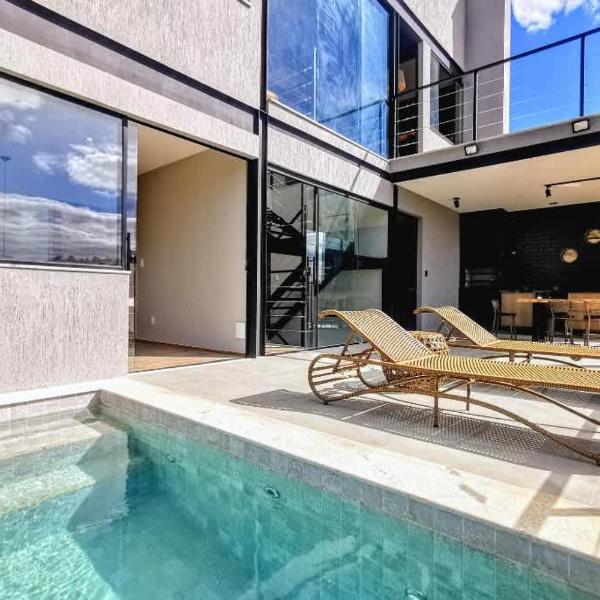 Lux 28 - Casa moderna piscina aquecida e vista