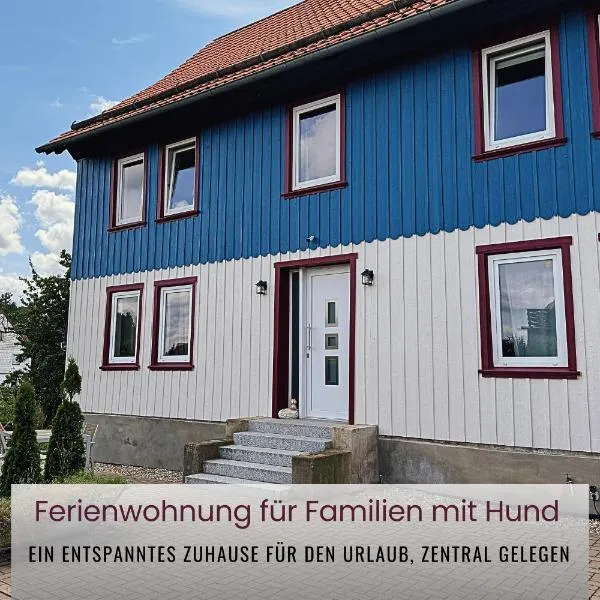 FeWo Haus Asgard - Familienurlaub im Harz - Hund willkommen - Spielparadies- eingezäunter Garten, hotel em Hüttenrode