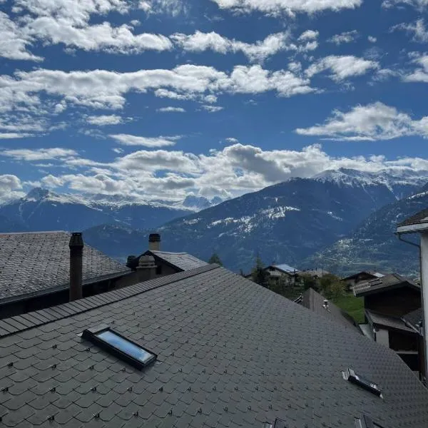 Charmant appartement Lens - Crans-Montana, hotel in Lens