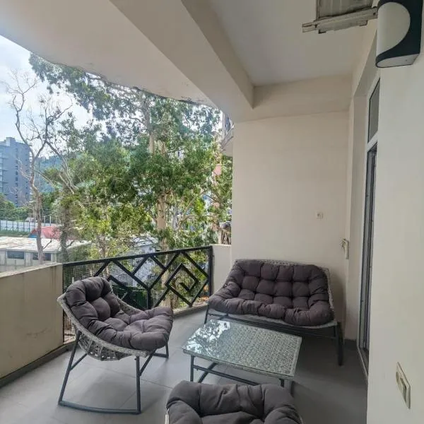 Cozy seaside apt in Gonio、クヴァリアティのホテル
