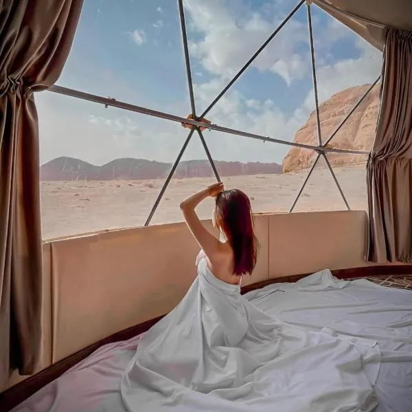wadi rum stupendo camp, hotel v destinaci Aqaba