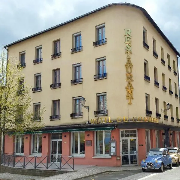 Logis Hôtel du Commerce, hotel in Volvic
