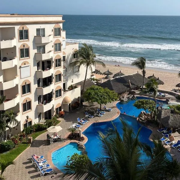 Costa Bonita Mazatlán Departamento pie de playa Beach Resort, готель у місті Мазатлан