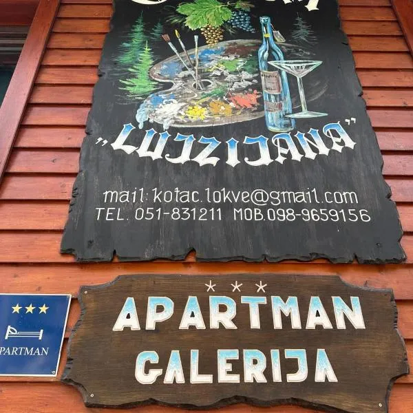 Kuća prirode Kotač - Apartman Galerija, ξενοδοχείο σε Lokve