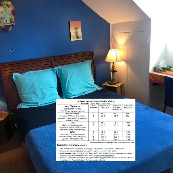 Villa Eugénie Melun, hotel in Melun