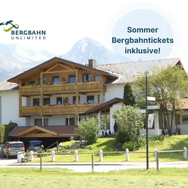 Hotel AlpIn Bed & Breakfast, hotel v destinaci Fischen