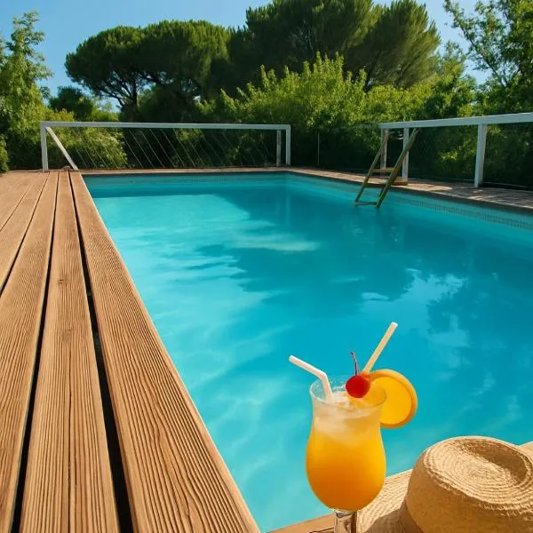 Aux berges du pont du gard, hôtel à Vers-Pont-du-Gard