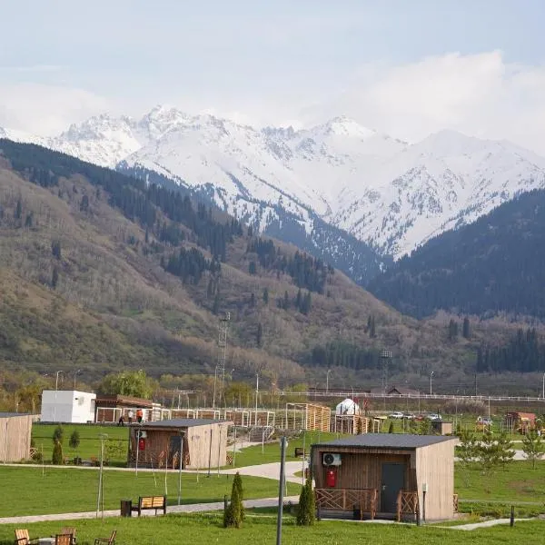 Eco-hotel AQBULAQ, hotel a Kaynazarka