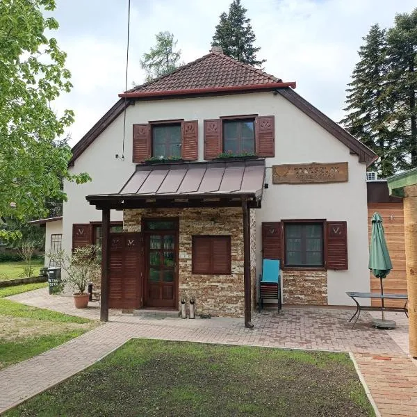 Hétházpuszta Erdészlak, hotell sihtkohas Isztimér