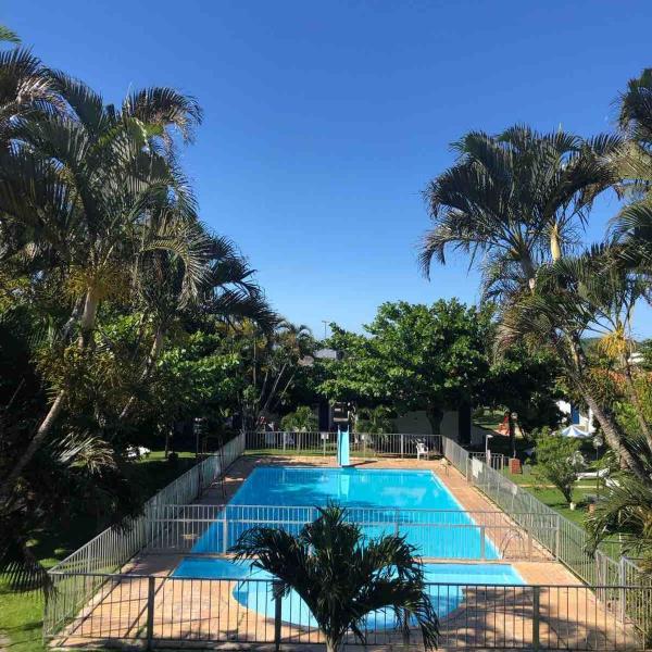 Seu loft com piscina - Compacto, confortável e Bem Localizado