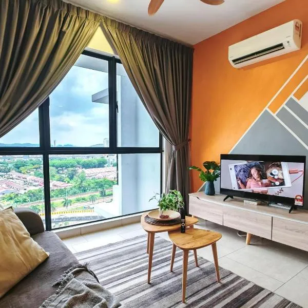 Astetica Residences 200mbps Wifi Netflix, hotel di Seri Kembangan