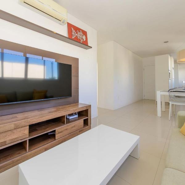 Apê decorado em Jurerê, perto da praia VJ8376 - Foto 5