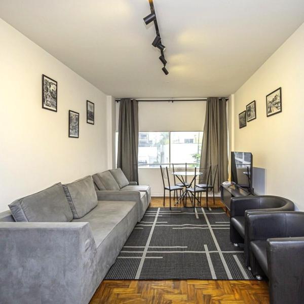 Apto Pet Friendly com Wi-Fi na Rua Augusta