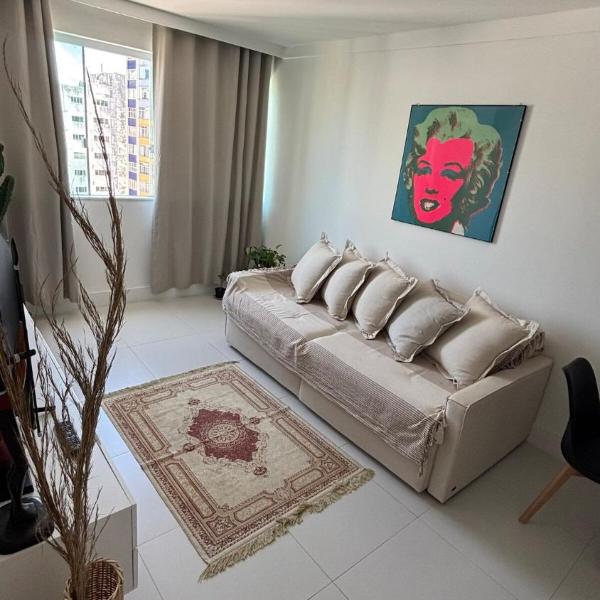 Luxury 3 minutes from the Porto da Barra beach - Fast Wi-Fi, new apartment