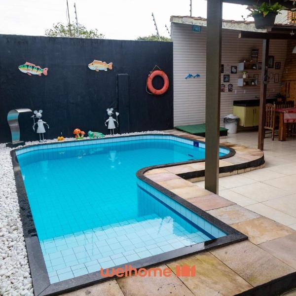 Casa na Ilha com Churrasqueira