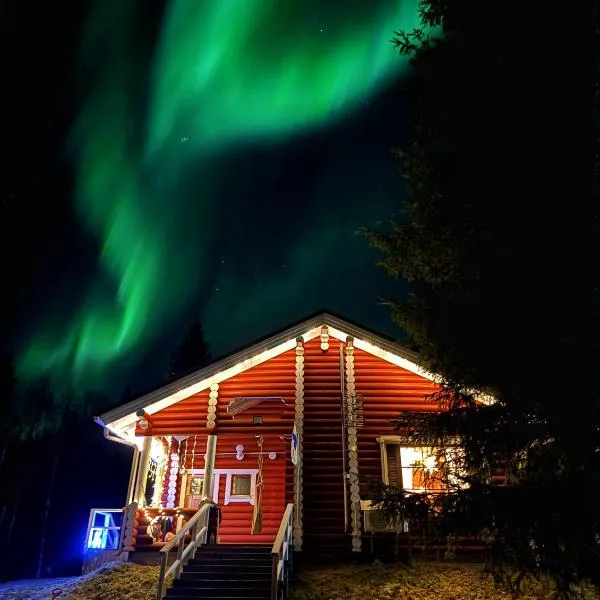 Lapin Villa Hiisi joen rannalla, hôtel à Ranua