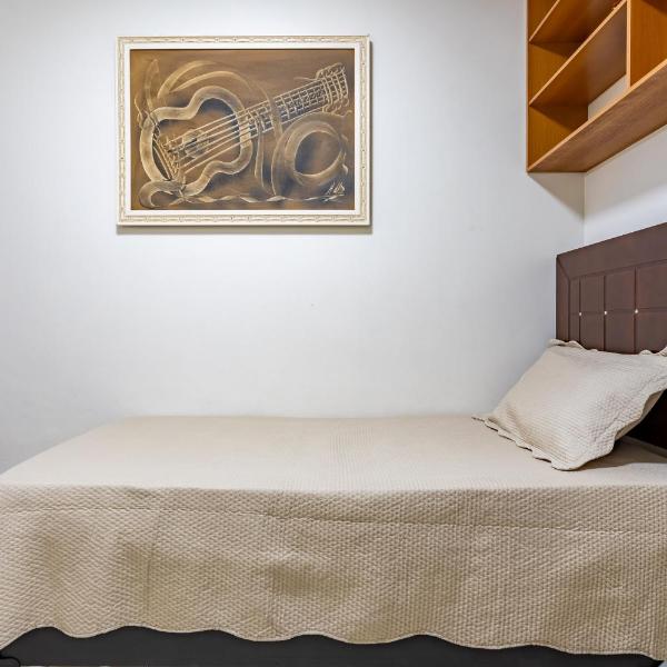 Quarto de Solteiro em Residência Compartilhada - Foto 2