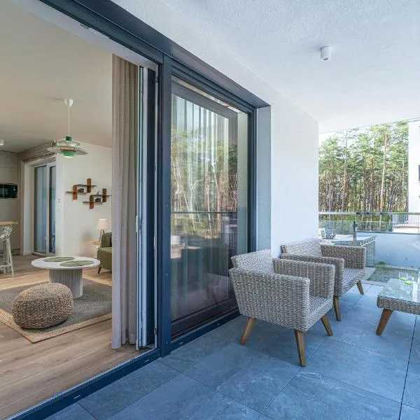 Apartament Zielony D&D APARTMENTS, hotel a Międzywodzie