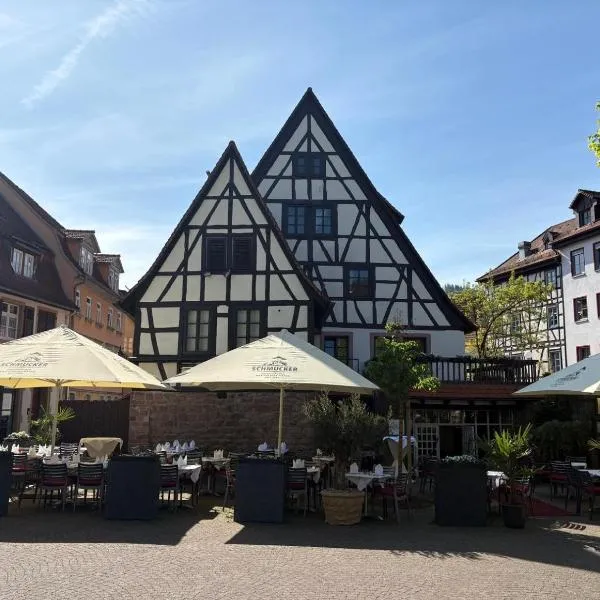 Hotel Restaurant Altes Badhaus, hotel v destinaci Eberbach